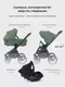 Миниатюра изображения товара Детская универсальная коляска MOWbaby Zoom Pu 3в1 / RA087 (Olive)