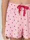 Миниатюра изображения товара Шорты пижамные детские Mark Formelle 537004 (р.128-64, сердечки на розовом)