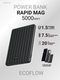 Миниатюра изображения товара Портативное зарядное устройство EcoFlow Rapid Mag (5000мАч, черный,  магнитная зарядка)