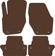 Миниатюра изображения товара Комплект ковриков для авто Alicosta 1445_1-кор для Volvo S60 II седан 2010-2018 (EVA соты, коричневый)