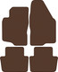 Миниатюра изображения товара Комплект ковриков для авто Alicosta 1448_1-кор для Volvo S80 I седан 1998-2006 (EVA соты, коричневый)