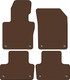 Миниатюра изображения товара Комплект ковриков для авто Alicosta 1774_1-кор для Volvo XC60 II SUV/UZ 2017-н.в. (EVA соты, коричневый)