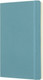 Миниатюра изображения товара Блокнот Moleskine Classic Soft QP616B35 Large (голубой)