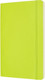 Миниатюра изображения товара Блокнот Moleskine Classic Soft QP616C2 Large (лайм)