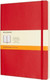 Миниатюра изображения товара Блокнот Moleskine Classic Soft QP621F2 XLarge (красный)