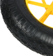 Миниатюра изображения товара Колесо для тачки Deli 16"x4.00-8 / EDL436065T (пневматическое)
