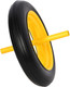 Миниатюра изображения товара Колесо для тачки Deli 14"х4.00 / EDL437065T (полиуретановое)