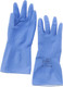 Миниатюра изображения товара Перчатки хозяйственные HQ Profiline Латексные многоразовые / 74735 (L, синий)
