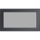 Миниатюра изображения товара Решетка вентиляционная для камина Kratki G 17x30 (графит)