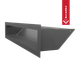 Миниатюра изображения товара Решетка вентиляционная для камина Kratki Luft G 9x40 (графит)