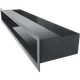 Миниатюра изображения товара Решетка вентиляционная для камина Kratki Luft G 9x60 (графит)