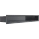 Миниатюра изображения товара Решетка вентиляционная для камина Kratki Luft G 9x60 (графит)