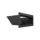 Миниатюра изображения товара Решетка вентиляционная для камина Kratki Luft C 9x20 (черный)