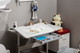 Миниатюра изображения товара Парта Растущая мебель Smart 100 Plus стол E603, полка Wooden Space mini, накладка E511
