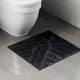 Миниатюра изображения товара Коврик для туалета SWENSA Noor Paris 1 50x50см / SWM-4002-GRY-T (серый)