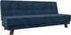 Миниатюра изображения товара Диван Лига Диванов Винсент / 126443 (велюр Brut 11 синий)