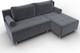 Миниатюра изображения товара Диван угловой Лига Диванов Лига-102 универсальный / 134792 (велюр Seven 17 серый)