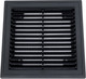 Миниатюра изображения товара Решетка вентиляционная Viento 1515ВР (графит)