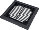 Миниатюра изображения товара Решетка вентиляционная Viento 1515ВР (графит)