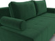 Миниатюра изображения товара Диван угловой Лига Диванов Лига-102 универсальный / 134791 (велюр Seven 626 зеленый)
