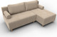 Миниатюра изображения товара Диван угловой Лига Диванов Лига-102 универсальный / 134789 (велюр Seven 729 бежевый)