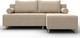 Миниатюра изображения товара Диван угловой Лига Диванов Лига-102 универсальный / 134789 (велюр Seven 729 бежевый)