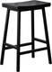 Миниатюра изображения товара Табурет барный Stal-Massiv Kyoto-65 (черный/черный)