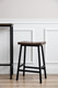 Миниатюра изображения товара Табурет барный Stal-Massiv Kyoto-65 (мореный/черный)