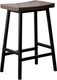 Миниатюра изображения товара Табурет барный Stal-Massiv Kyoto-65 (мореный/черный)