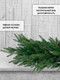 Миниатюра изображения товара Гирлянда еловая GreenTerra РЕ Шарлин (2.5м)