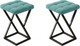 Миниатюра изображения товара Набор табуретов Памир Лофт F70 (2шт, светло-бирюзовый/черная опора)