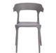 Миниатюра изображения товара Стул Tetchair Ton (пластик, темно-серый)