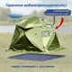 Миниатюра изображения товара Палатка ЛОТОС КубоЗонт 4-У Классик" + Гидродно + Пол утепленный / 25034