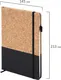 Миниатюра изображения товара Ежедневник Brauberg Cork 116865 (80л, черный)
