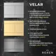 Миниатюра изображения товара Кнопка для инсталляции Roxen Velar 420300S