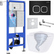 Миниатюра изображения товара Инсталляция с унитазом подвесным Roxen StounFix Dual Fresh 868433