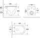 Миниатюра изображения товара Инсталляция с унитазом подвесным Roxen StounFix Dual Fresh 868465