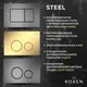 Миниатюра изображения товара Инсталляция с унитазом подвесным Roxen StounFix Dual Fresh 868477