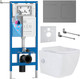Миниатюра изображения товара Инсталляция с унитазом подвесным Roxen StounFix Dual Fresh 868599
