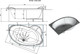 Миниатюра изображения товара Ванна акриловая Alex Baitler Ritsa R 170x105