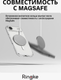 Миниатюра изображения товара Чехол-накладка Ringke Fusion Magnetic Для Iphone Air (Clear)