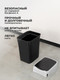 Мусорное ведро Restola Smart Bin с крышкой маятник 435290013 (50л, черный) — фото 6