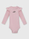 Миниатюра изображения товара Набор боди для малышей Mark Formelle 13017-2 (р.68-44, розовый/цветочки на розовом)