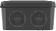 Миниатюра изображения товара Коробка распределительная DKC 53800B (черный)