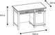 Миниатюра изображения товара Письменный стол Ангстрем Кантри кабинет КА-530.02 (Я16) исп.2 (валенсия)