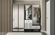 Миниатюра изображения товара Зеркало Ангстрем Хилтон прихожая ХТ-600.05 (черный графит)