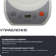 Миниатюра изображения товара Тестомесильная машина RAGEX R2001-105 с функцией ферментации (5л, зефирный)
