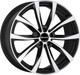 Литой диск MAK Wolf 17x7" 5x112мм DIA 57.1мм ET 48мм Black Mirror — фото 2