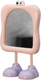 Миниатюра изображения товара Зеркало косметическое ILikeGift Girly Funny legs 157P-352-13 (pink)
