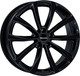 Литой диск MAK Wolf 19x8" 5x114.3мм DIA 76мм ET 40мм Gloss Black — фото 2